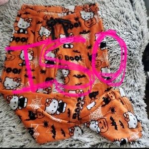 Hello kitty pajama pants (HALLOWEEN)